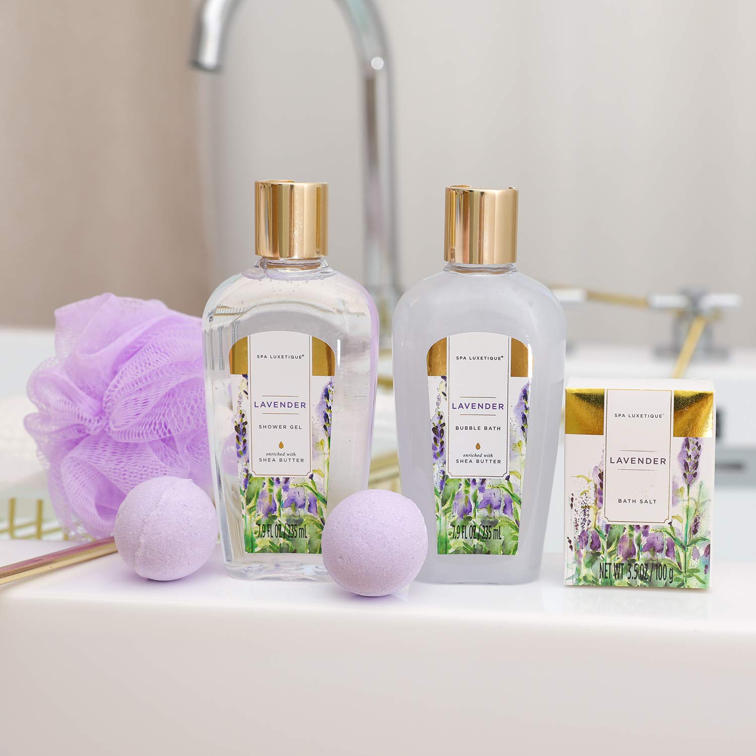 8pc Lavender Scent Gift Set for Women