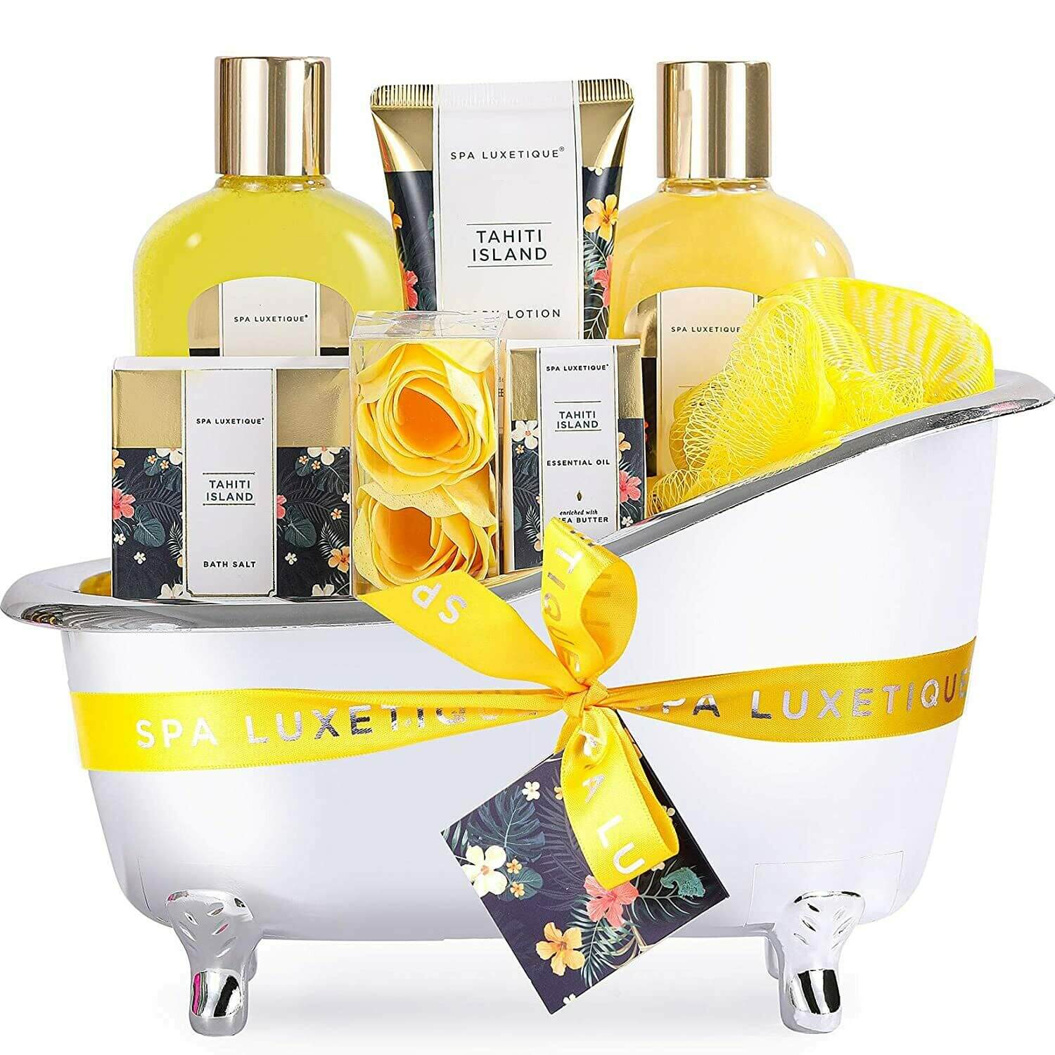 10pc Relaxing Spa Gift Basket for Women